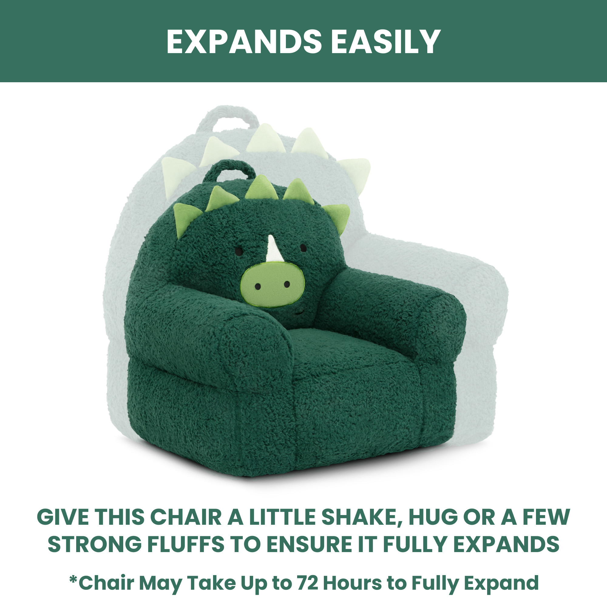 Dinosaur Cozee Buddy Chair | Delta Children
